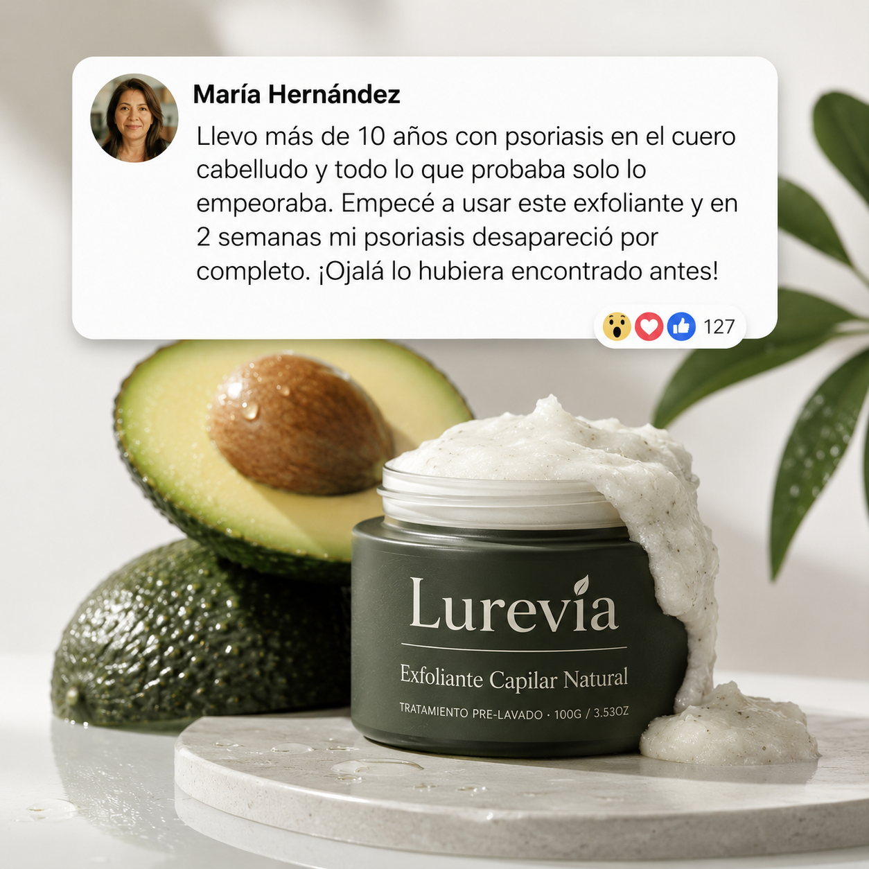 Exfoliante Capilar Natural Lurevia